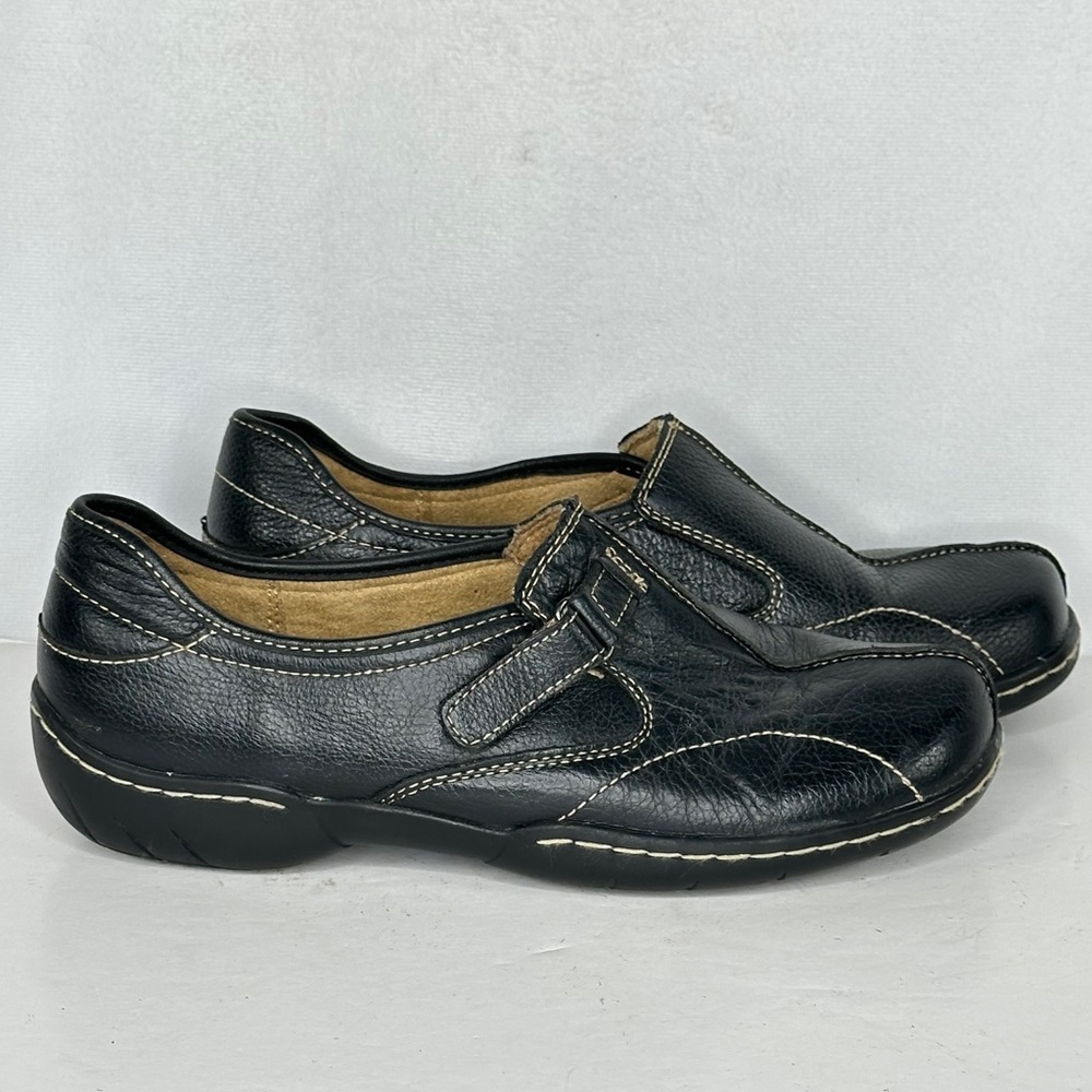 Dr Scholl’s Emily Slip On Comfort Shoes
Black Leather Boho Sz 7 1/2 W